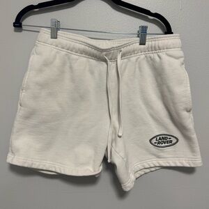 Pacsun Land Rover White Shorts